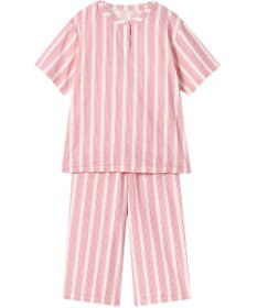 ワコール／睡眠科学 パジャマ 5分袖 半袖 8分丈 綿100%(本体) レディース YDT146 睡眠科学／ワコール