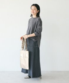 CRAFT STANDARD BOUTIQUE ワンポイント刺繍長袖チュニック