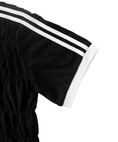 WEGO ラインデザインシャーリングトップス