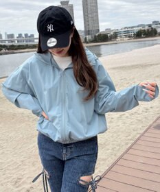 WEGO 【日焼け対策/セットアップ対応】ラッシュガードZIPパーカー