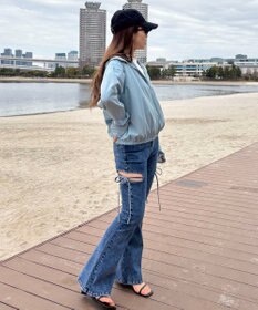 WEGO 【日焼け対策/セットアップ対応】ラッシュガードZIPパーカー