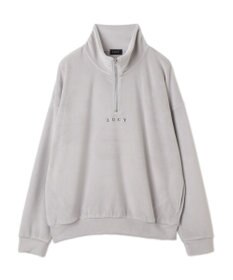 WEGO 【ユニセックス着用ITEM】マイクロシャギーワンポイントハーフZIPプルオーバー