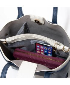 UNBILLION カシュカシュ cachechche / セパレートカラーパーテーショントート