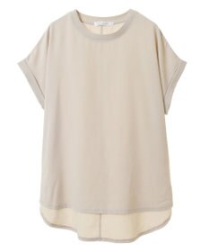 AMERICAN HOLIC 接触冷感フレンチスリーブシアープルオーバー