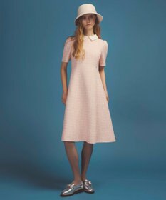 TOCCA 【洗える・消臭】 TWEED BLOSSOM ドレス