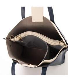 UNBILLION カシュカシュ cachechche / セパレートカラーパーテーショントート