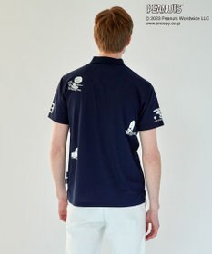 23区GOLF 【PEANUTS】【MEN】スヌーピーコラボ 半袖ポロシャツ