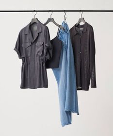 uncrave シアーコットン ポロニット