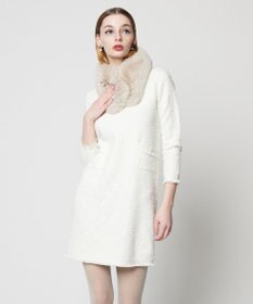 TOCCA 【洗える！】UNSNARL TWEED ドレス