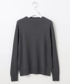J.PRESS LADIES 【洗える】SOFT TOUCH WOOL 立ち襟 ニット