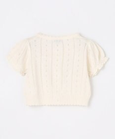 ANY KIDS 半袖 ニット カーディガン