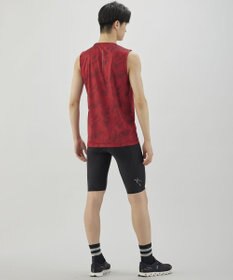 CW-X 【MEN】 CW-X トップス 【薄軽ランニングシャツ】 ノースリーブ タンクトップ Ｕネック 吸汗速乾性(本体) メンズ DLO150 /ワコール