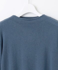 J.PRESS LADIES 【洗える】SOFT TOUCH WOOL 立ち襟 ニット
