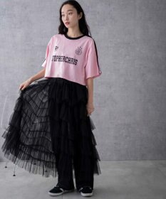 WEGO ライングラフィックショートT