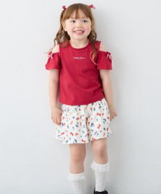 ANY KIDS 【綿100%】オンオフショルダー Tシャツ