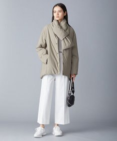 ICB 【洗える】T/Rドライギャバ  ワイドストレートパンツ