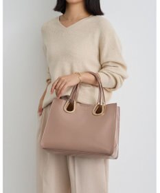 MioFIRANO ホースシューエナメルハンドバッグ 2WAY　FIRANO フィラノ