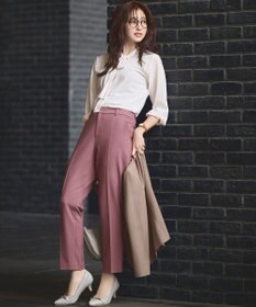 ANY SIS 【前後着用可能】シアー2WAYボウタイ プルオーバー