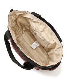 LeSportsac SHERPA SMALL OPEN TOTE/ダークチョコレートシェルパ