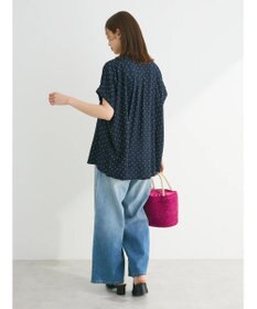 Green Parks アソート柄さらっとレーヨンブラウス