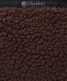 LeSportsac SHERPA SMALL OPEN TOTE/ダークチョコレートシェルパ
