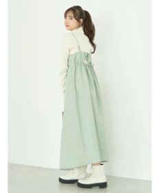 earth music&ecology バックオープンキャミワンピース