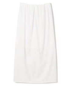 BEIGE， 【洗える】PICCOLO / パンチングドットIラインスカート