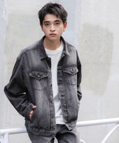WEGO 【ユニセックス着用ITEM】BIGデニムジャケット
