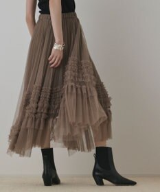 GRACE CONTINENTAL イレギュラ－チュ－ルスカート