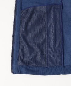 JOSEPH ABBOUD MOUNTAIN 【異素材コンビネーション】グリットワッフルアクティブパーカー