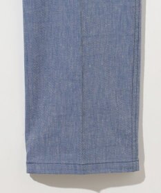 JOSEPH ABBOUD 【キングサイズ・ウエストも伸びる/清涼/ストレッチ】ストレッチリネンシャンブレーパンツ