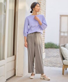 ANY L 【洗濯機可能/接触冷感/UVケア/イージーケア】清涼リラックスパンツ