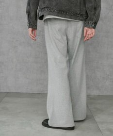 WEGO 【ウエストゴム】スウェットフレアパンツ