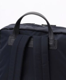 Y'SACCS NEWナイロン×レザーコンビシリーズ　前ポケットラージリュックサック