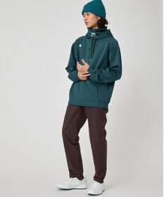 PW CIRCULUS 最新作！【MEN】CODURAベーシックテーパードパンツ ゴルフ ダークブラウン系
