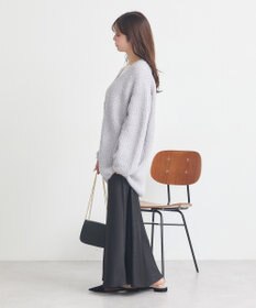 earth music&ecology 【吸湿発熱】【2WAY】あったかフェミニンインナー（２ｗａｙネック）