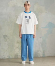 J.PRESS YORK STREET 【UNISEX】YALEアーチロゴ Tシャツ