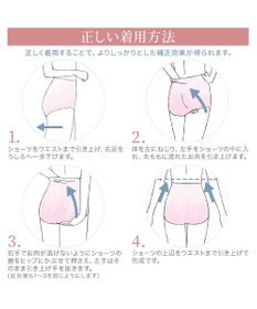 BRADELIS New York 【カヤビューティーラボ】レーシーハイウエストショーツ25 深め ハイウエスト お腹すっきり 補正 補整下着