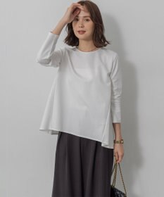 組曲 L バックフレアロングＴシャツ