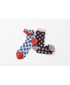 TRICOTE シアーモザイクタイルソックス