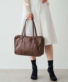 russet 【2025AW新作】ソフトレザーボストンバッグ(CE-1590)