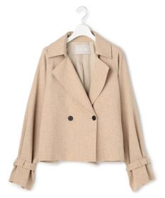 ICB 【先行予約】 ミックスブッチャー ショートトレンチコート