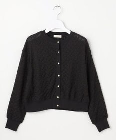 ANY SIS S レーシー ニット ブルゾン