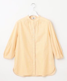 J.PRESS LADIES S 【洗える・吸水】 BEZピンチェック スタンドカラー ブラウス