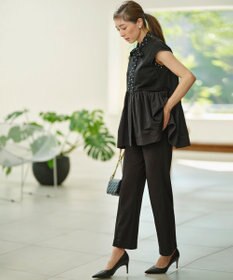 組曲 S 【接触冷感・吸湿・UVカット】ジョーゼットジャージー ジレ