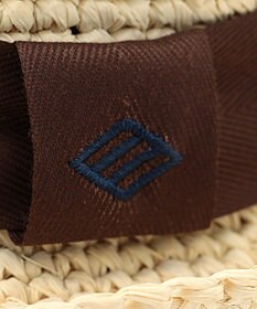 JOSEPH ABBOUD 【サイズ調整可】ラフィアメランジ ハット