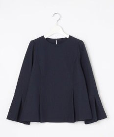 Feroux 【セットアイテム】美シルエット ブラウス×パンツ セットアップ