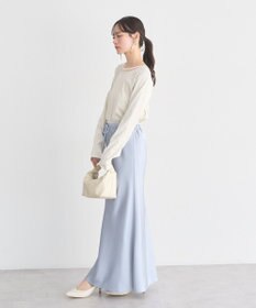 earth music&ecology レイヤード風テレコプルオーバー