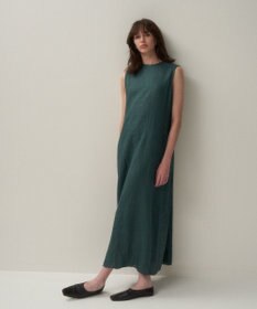 ATON NATURAL DYED LINEN LAWN | タックドレス