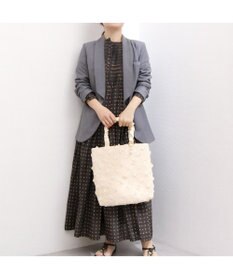 UNBILLION カシュカシュ cachecache / 3Dフラワー刺繍トート